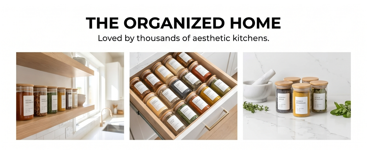 organizing home and kitchen and meal prep