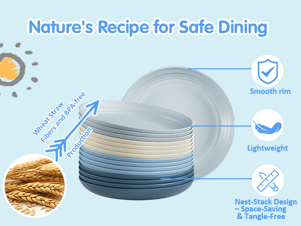 plastic plates reusable,kids plates