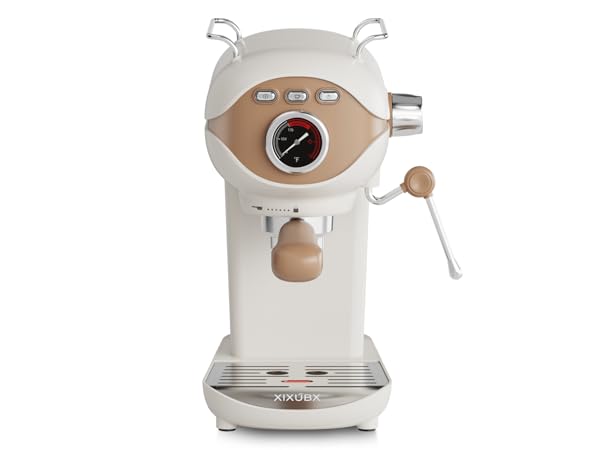 White Espresso Machine