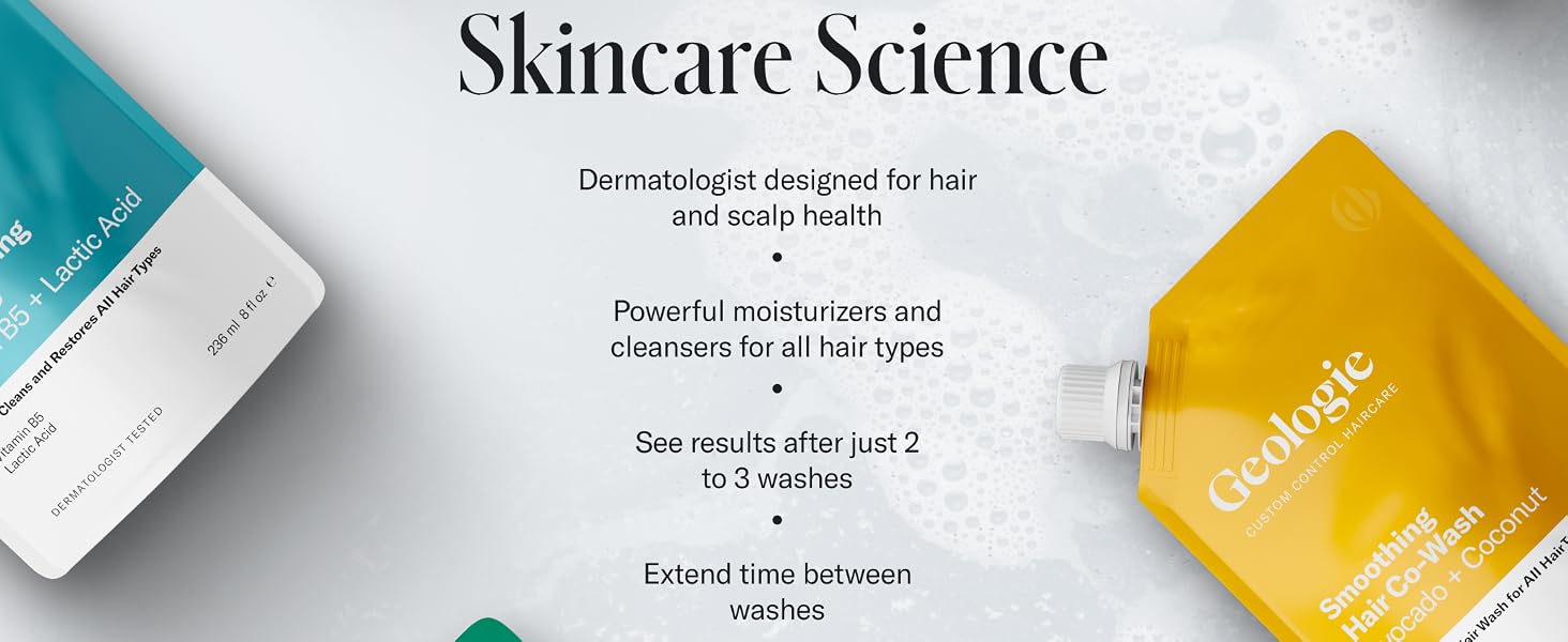 Dermatologist Designed Hair and Scalp Care