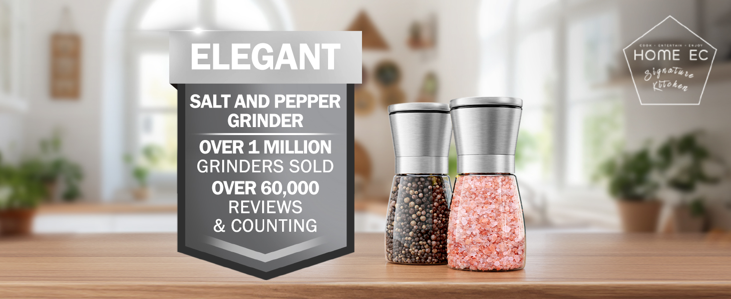 salt and pepper grinder set