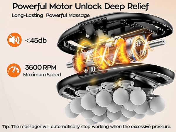 multi head massage gun