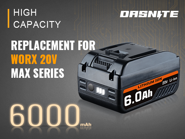 Replacement for Worx Battery 20V