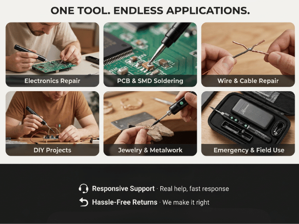 soldering kit small circuit board electronics repair heat pen portable welding kits solder 