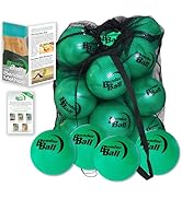 Bender Ball Official Club Kit (Set of 25, Green), Original Soft 9 Inch Pilates Ball, Small Exerci...