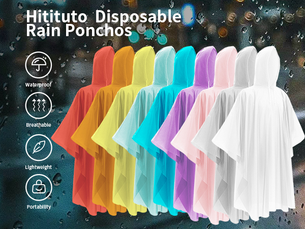 Hitituto ponchos in multiple colors