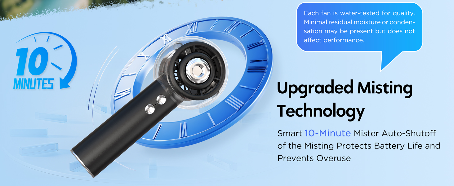 Upgraded Misting Technology