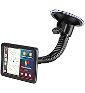 1Zero Heavy-Duty Car Truck Suction Mount for CarPlay Screen, Compatible with 7–11 Inch Car Play S...