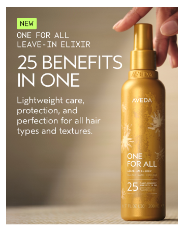 New One For All Leave-in Elixir. 25 benefits in one.