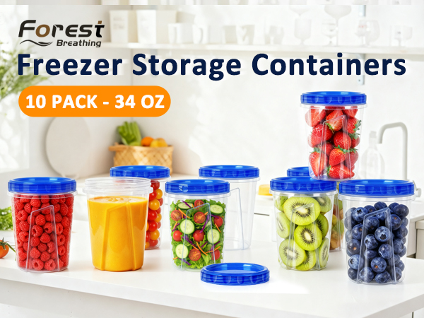freezer containers for food storage