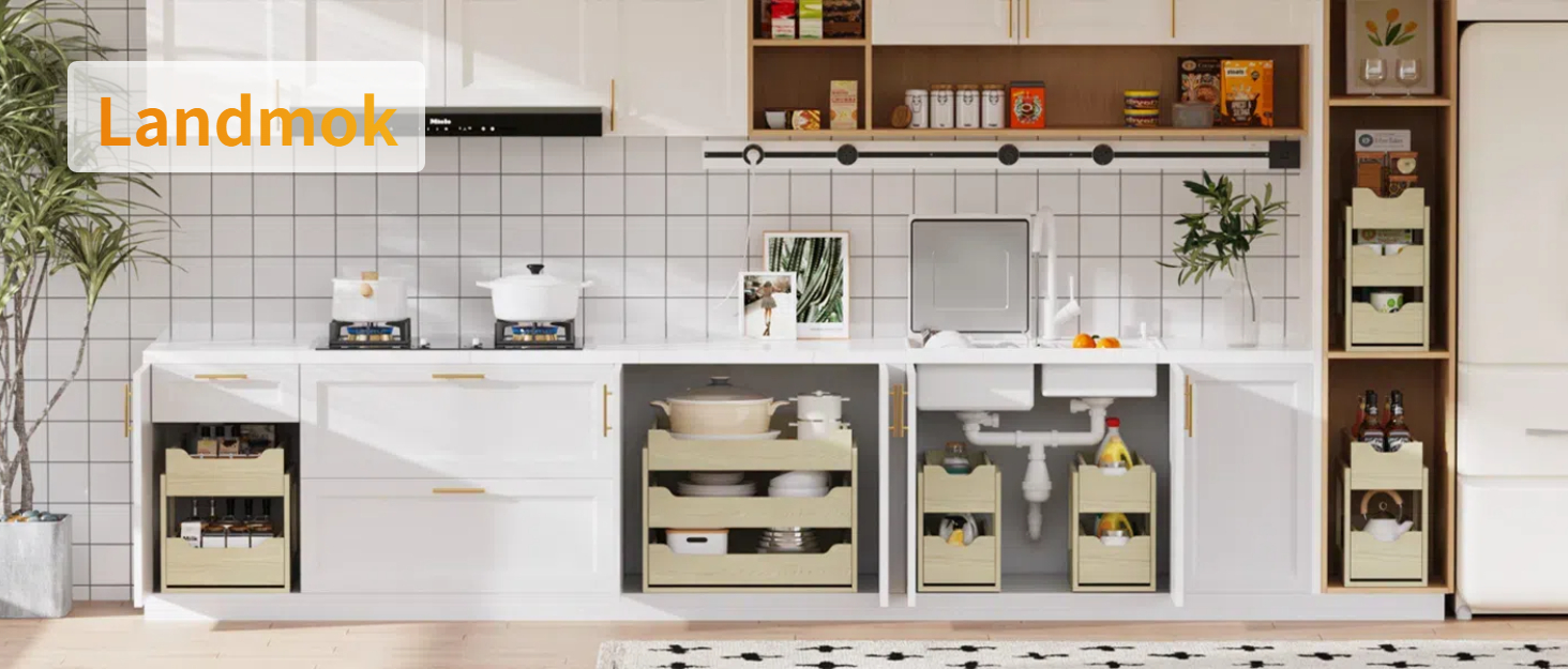 Bamboo Silverware Drawer Organizer