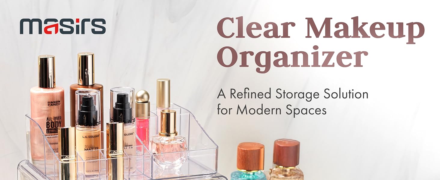 Clear Makeup Organizer