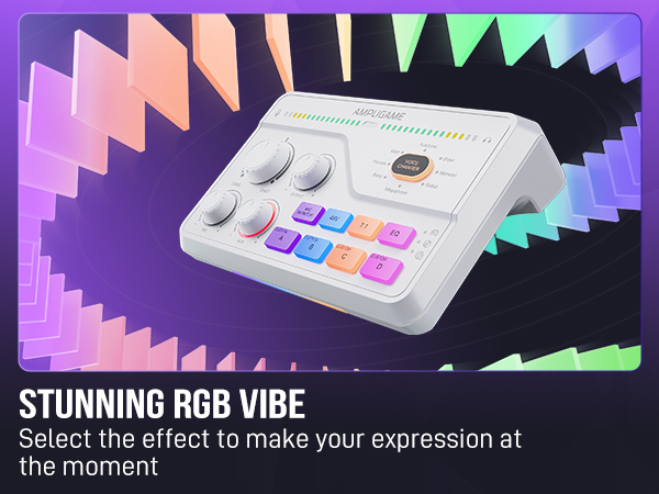 SC8 colorful RGB lighting