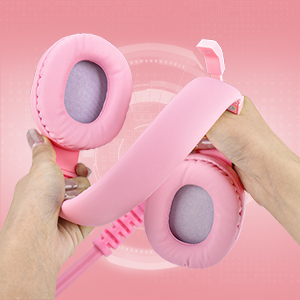 pink gaming headset