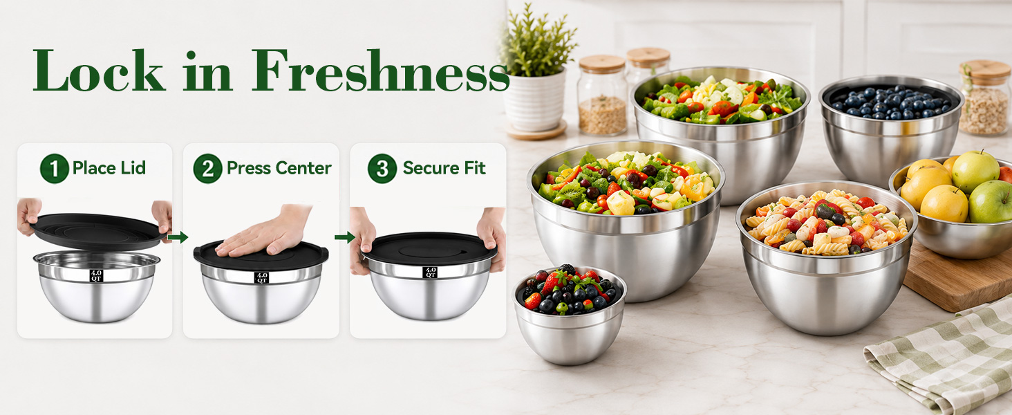 mixing bowls