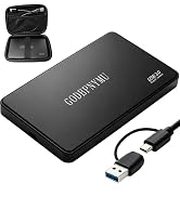 GODBPNYMU External Hard Drive 500GB HDD USB 3.0 Portable Storage for PC, Laptop, Mac, Xbox, PS4 –...