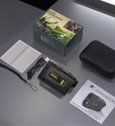 SG SURGOAL 4-in-1 Laser Rangefinder 6X Magnification, USB-C Rechargeable, Built-in Magnet, Outdoo...