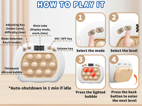 Fast Push Pop It Game