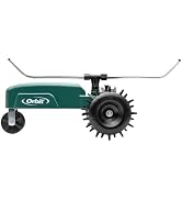 Orbit Traveling Tractor Water Sprinkler - Self-Propelled Traveling Sprinkler for Wide Lawn Covera...
