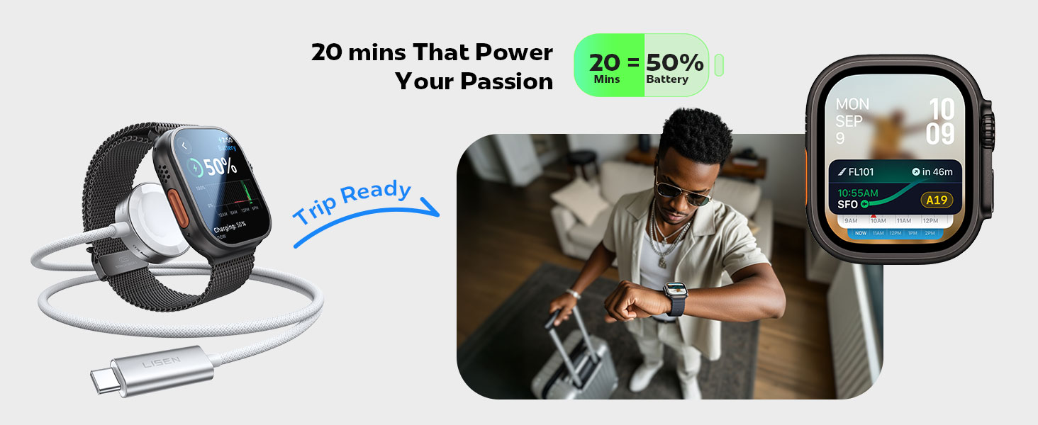 apple watch charger fast charging usb c apple watch fast charger usbc iwatch charger charging cable