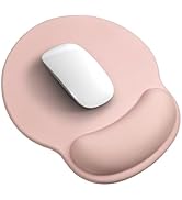 Mouse Pad Wrist Support, Ergonomic with Wrist Rest, Comfortable Computer Mouse Pad for Laptop, wi...