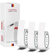 ORGBRO X1 Label Maker Tape, Genuine Thermal Label Print Paper 0.59"×275.6"(15mm×7m), Standard Lam...