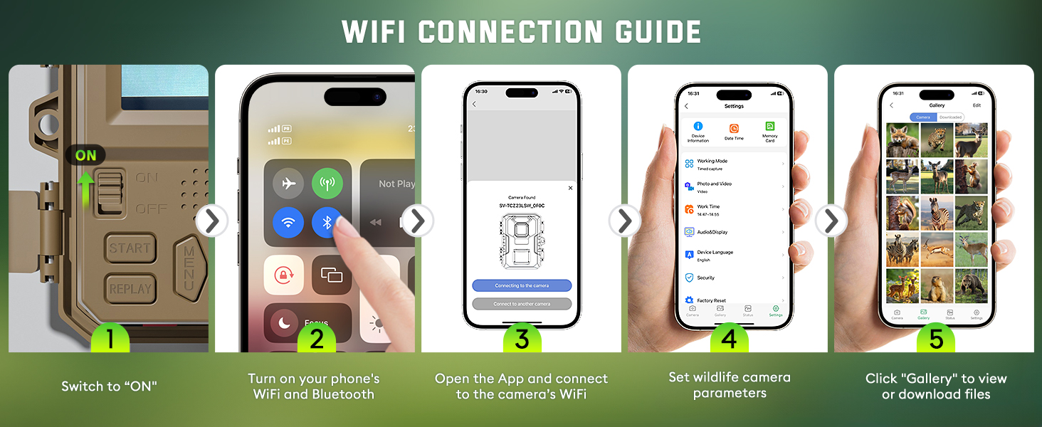wildlife cameras with night vision motion activated waterproof