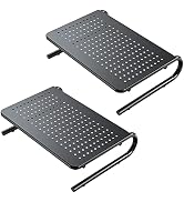 HUANUO Monitor Stand Riser for Desk, Laptop Stand, Laptop Shelf w/Vented Metal, Desktop Computer ...