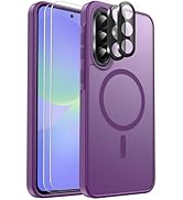 Ezanmull for Samsung Galaxy A36 5G Phone Case Magnetic Shockproof, [Fit for MagSafe] [Glass Scree...