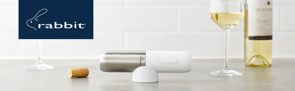 Rabbit Wine Compact Electric Corkscrew