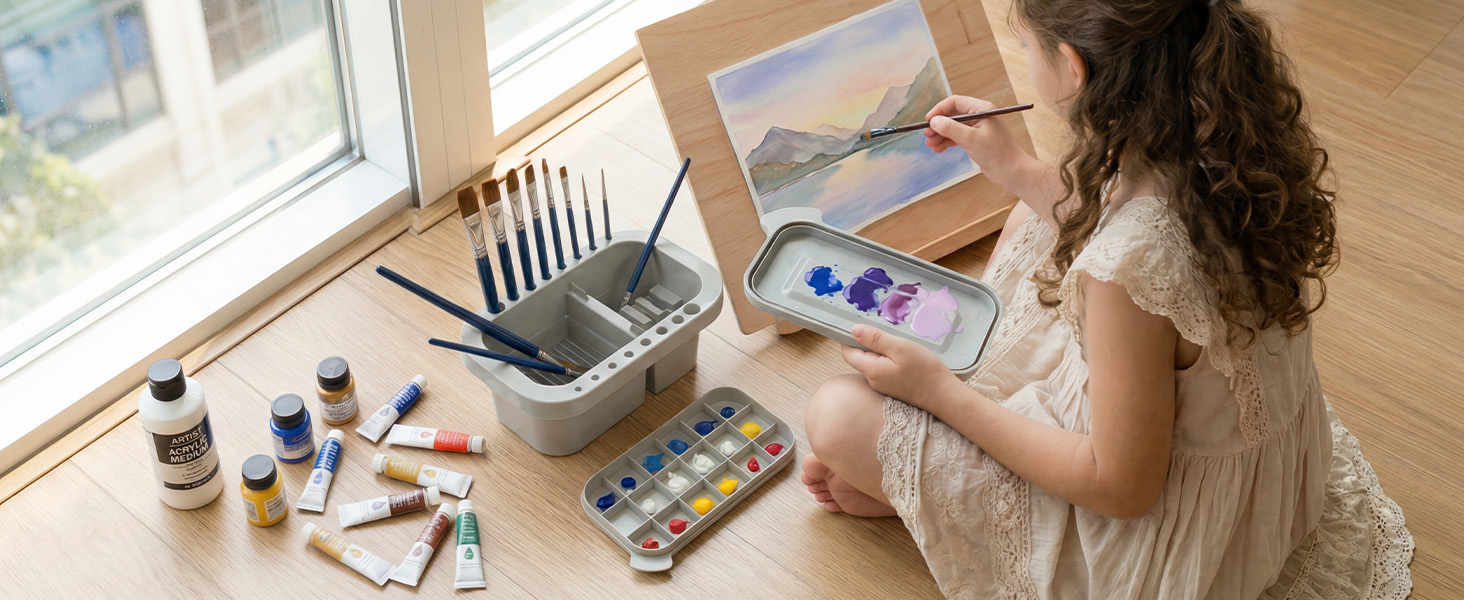 Paint Brush Holder