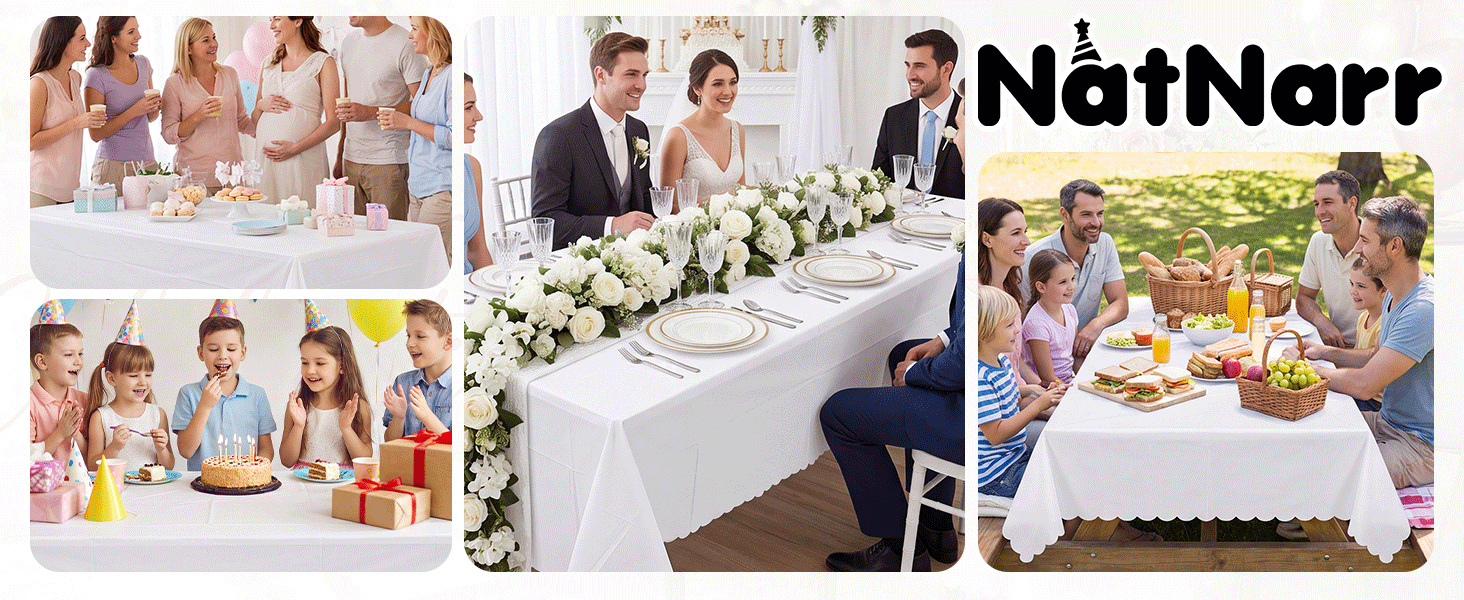 White Tablecloth