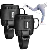 Ankle Straps for Cable Machine Woman, Balency Padded Ankle Strap for Cable Machine Kickback, Cabl...
