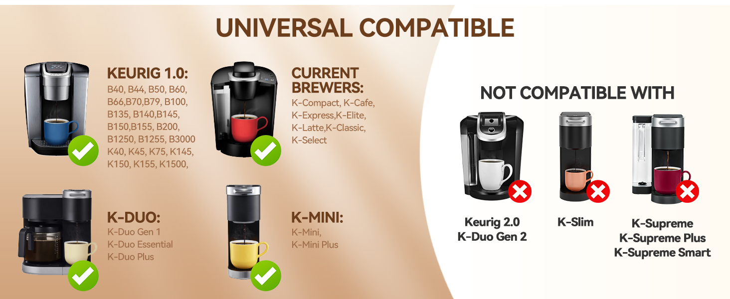 stainless steel keurig reusable k cup