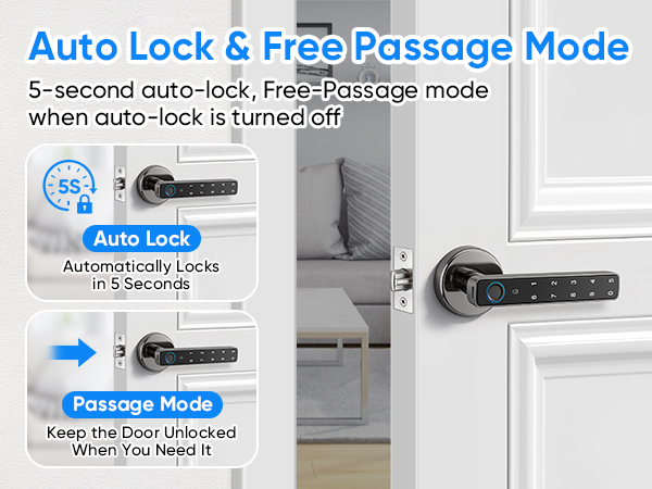 Smart Door Lock with Knob