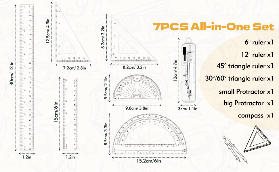 Ruler set