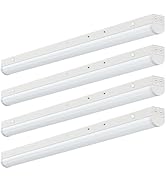 4FT LED Shop Light, ETL Listed 5 Power(30W-70W)&amp; 6CCT(3000K-6500K) All in 1, 4 Foot LED Linear Li...