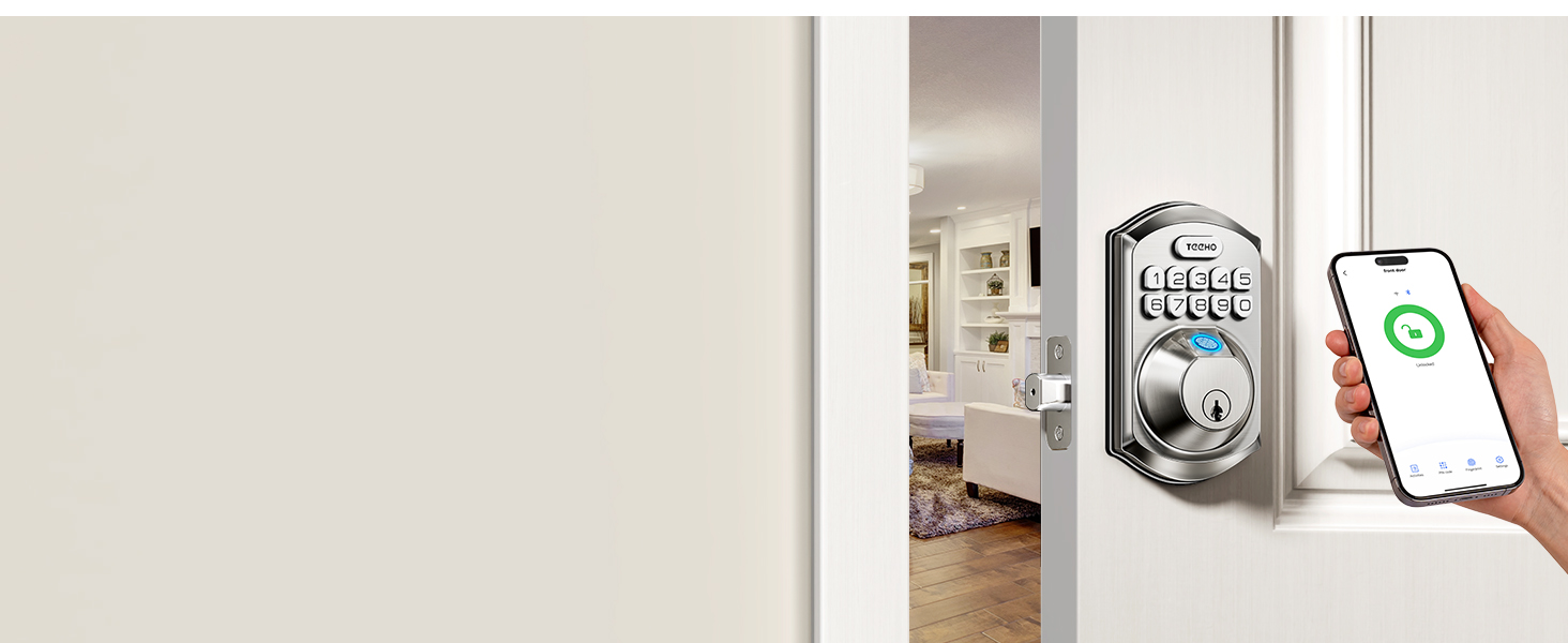 Remote unlocking via your smartphone