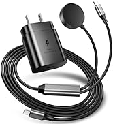 2 in 1 for Samsung Watch Charger,25W USB C Fast Charger Compatible with Galaxy Watch 8 7/Ultra/6/...
