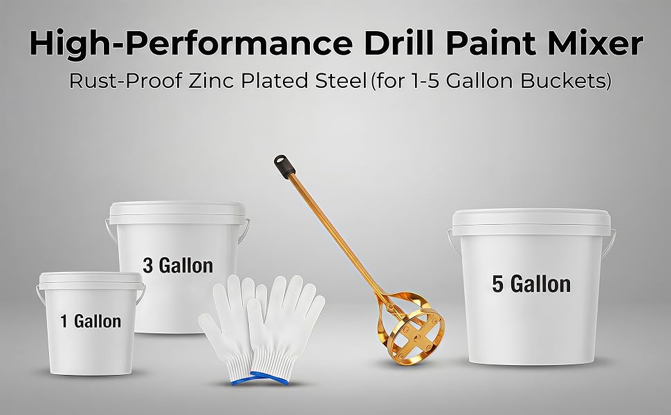 Paint Mixer for Drill