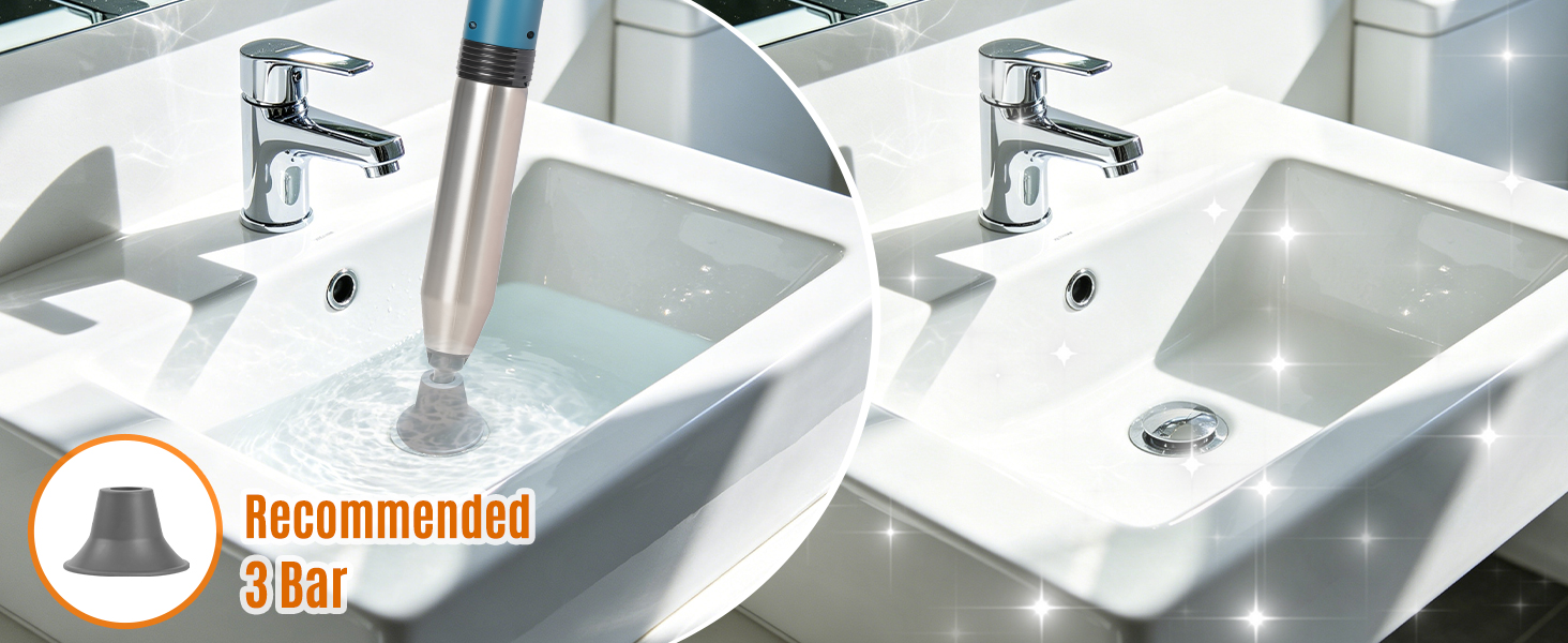 high pressure toilet plunger