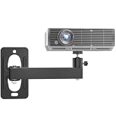 WALI Mini Porjector Wall Mount, Wall Mount Projector for 1/4" Screw, Fully Adjustable Projector H...