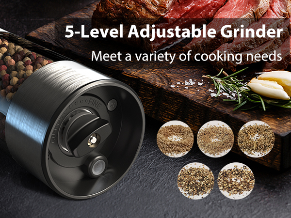 salt and pepper grinder set