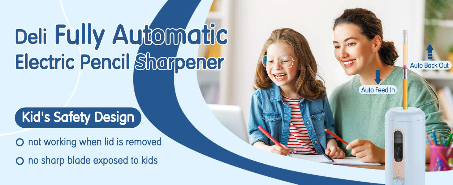 Fully Automatic Pencil Sharpener