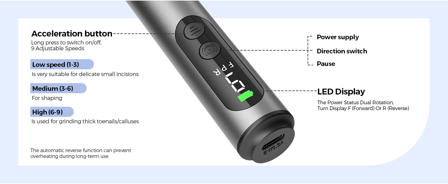Electric Nail File