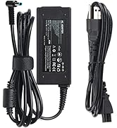 45W 19.5V 2.31A Laptop Charger for HP Stream 11 13 14 HP Blue Tip 741727-001 740015-002 740015-00...