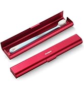 Oralphi Aluminum Toothbrush Travel Case, Portable Travel Toothbrush Holder, Durable Manual Toothb...