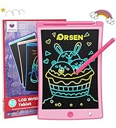 ORSEN Colorful 8.5 Inch LCD Writing Tablet for Kids, Electronic Sketch Drawing Pad Doodle Board, ...