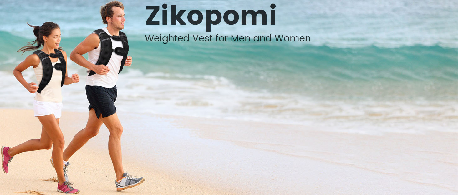 Zikopomi weighted vest for men and women