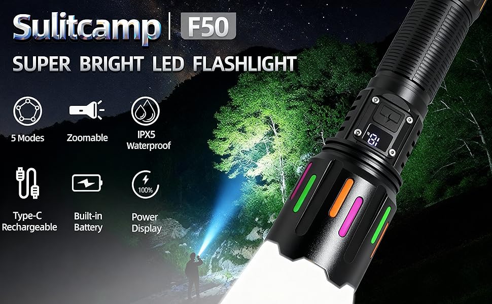 super bright led flashlight